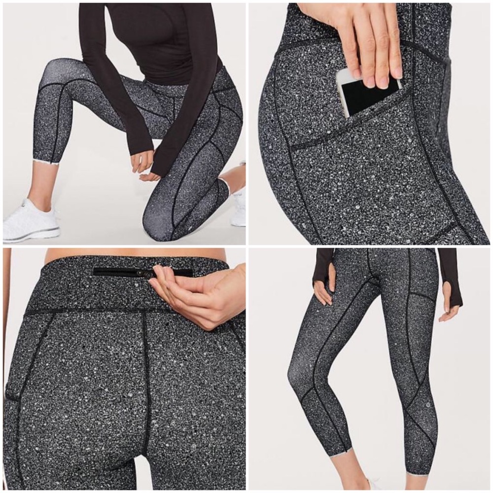 Lululemon Tight Stuff Capri w/ Scalloped Ankle